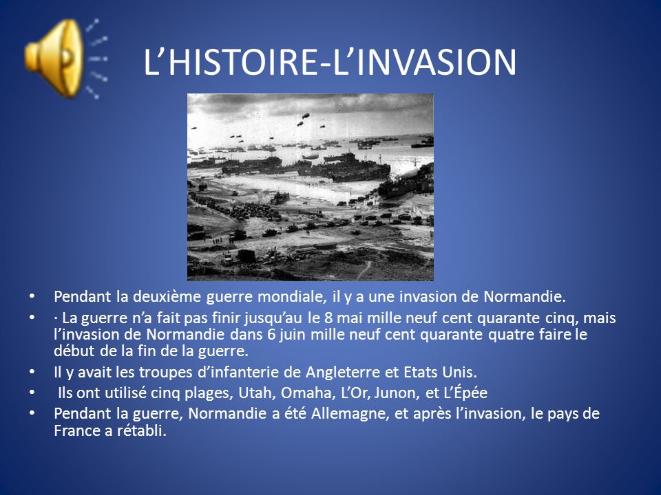 L’HISTOIRE-L’INVASION