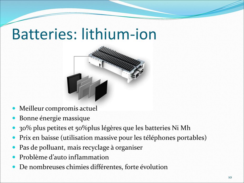 Batteries: lithium-ion