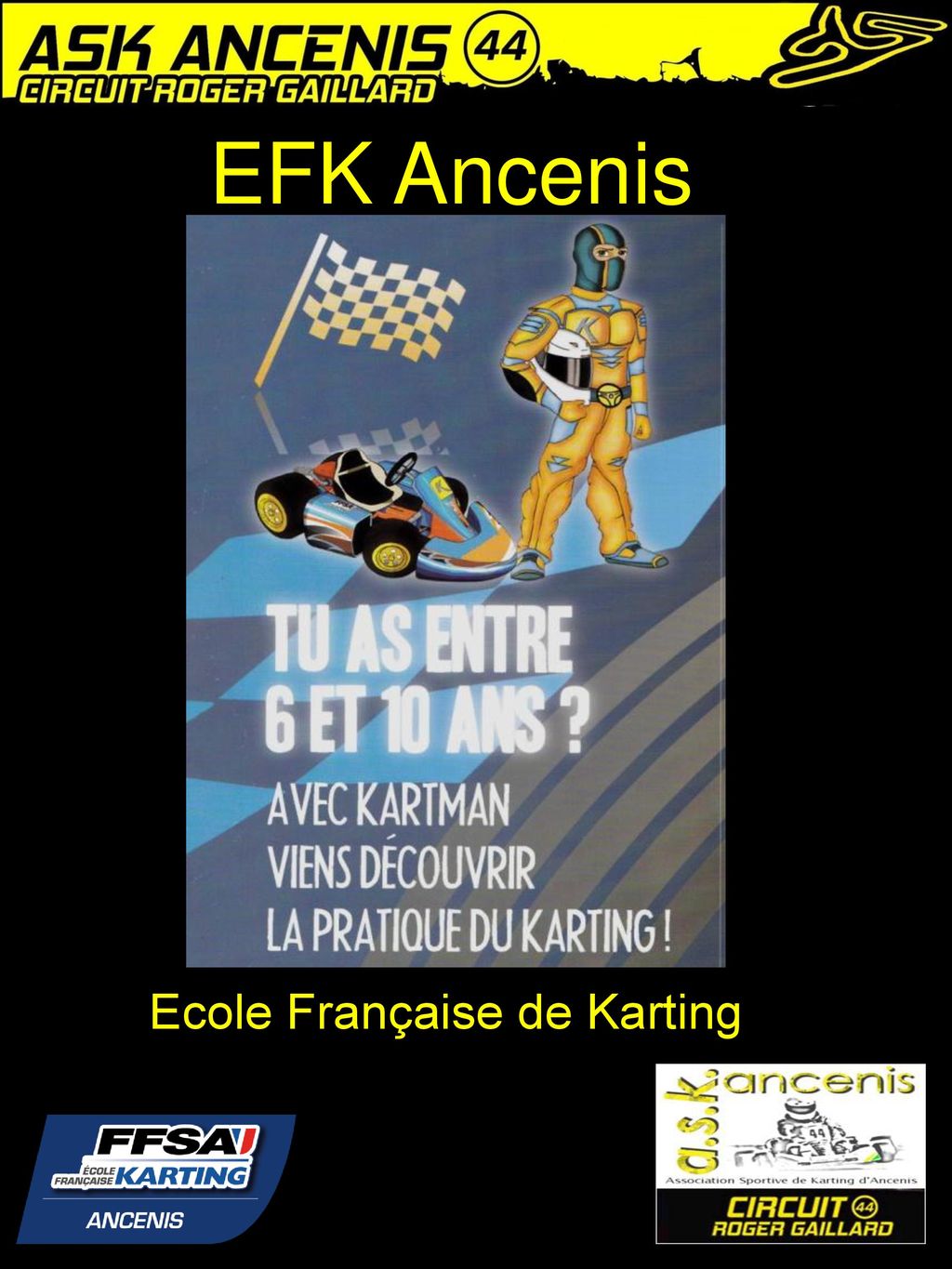 EFK Ancenis Ecole Française de Karting
