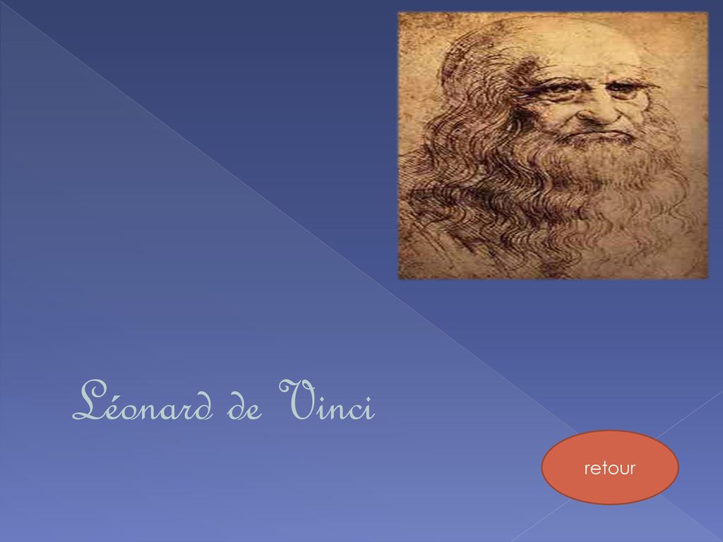 Léonard de Vinci retour