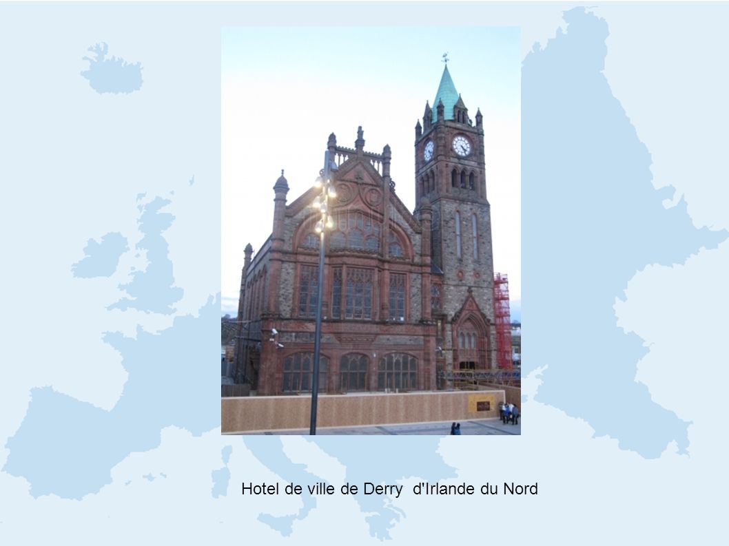 Hotel de ville de Derry d Irlande du Nord