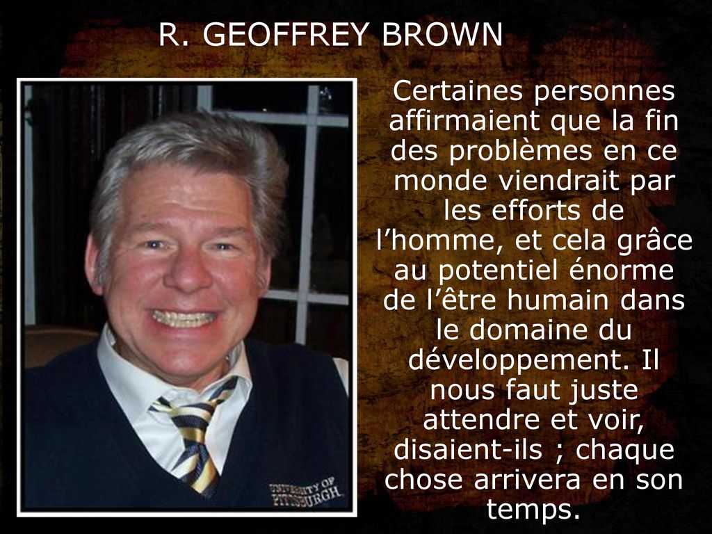 R. GEOFFREY BROWN