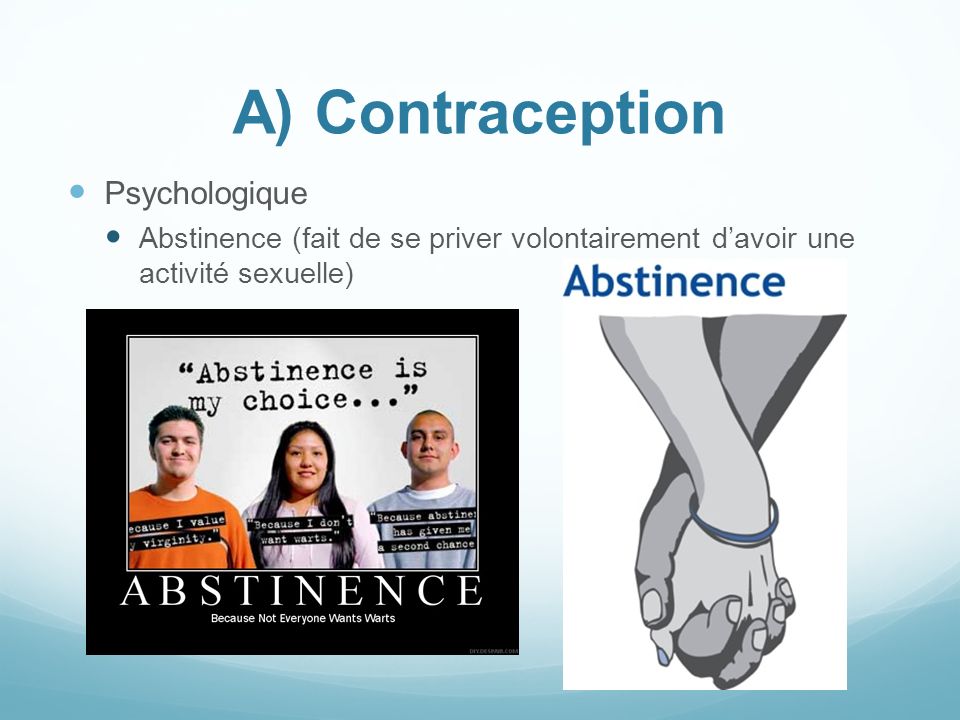 A) Contraception Psychologique