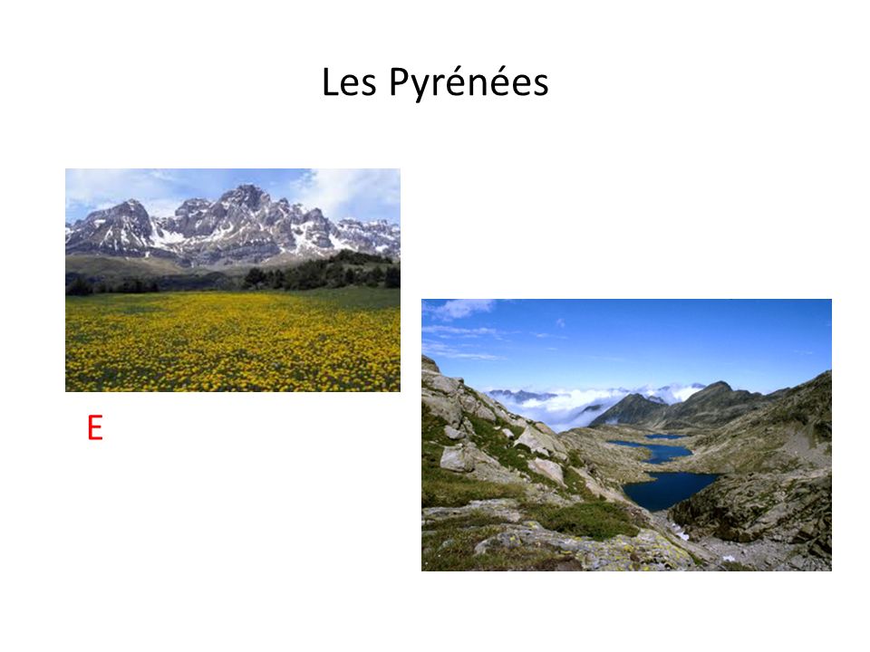 Les Pyrénées E