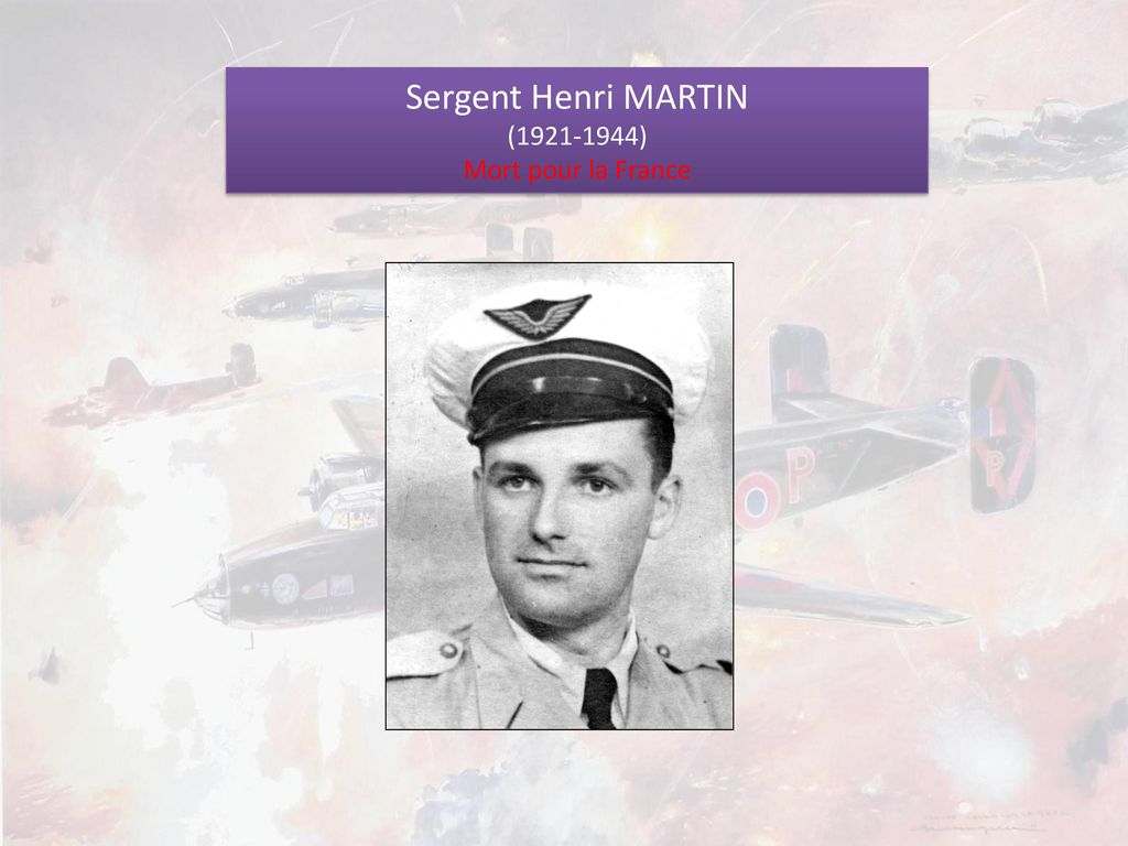 Sergent Henri MARTIN ( ) Mort pour la France