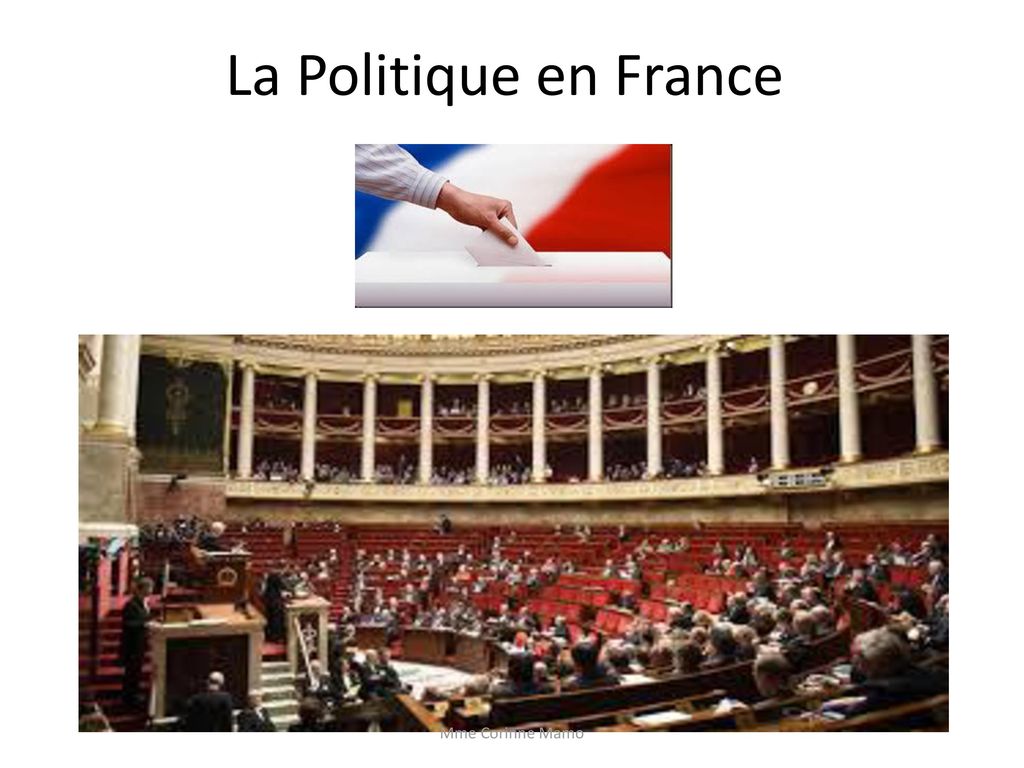 La Politique en France Mme Corinne Mamo