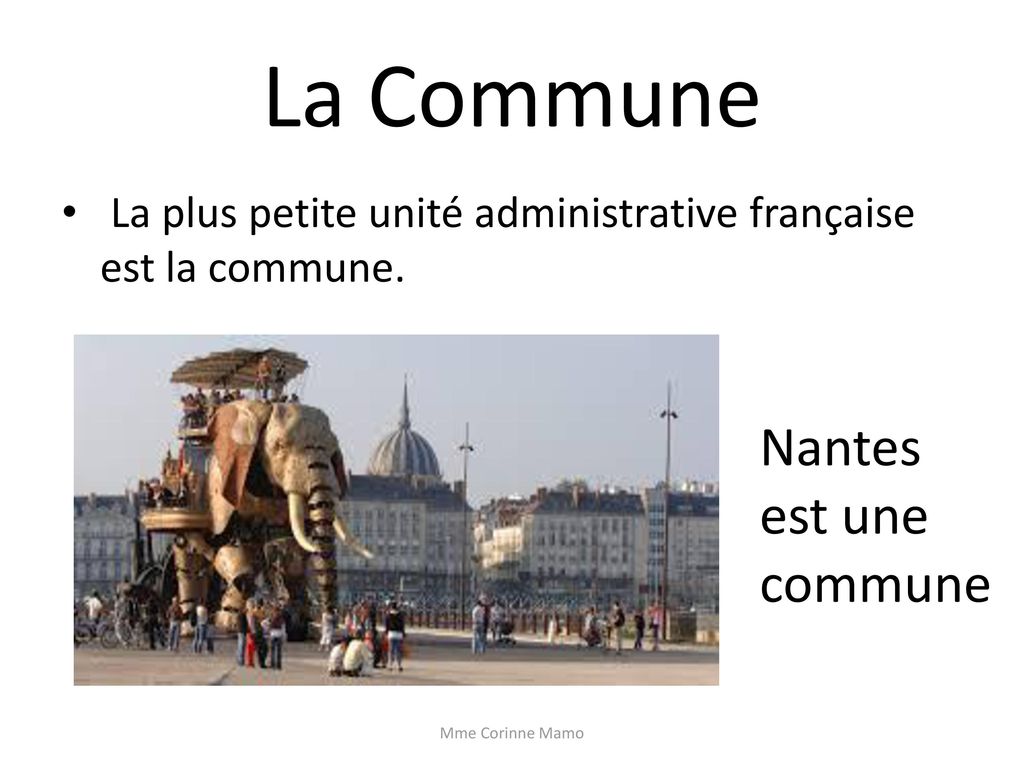 La Commune Nantes est une commune