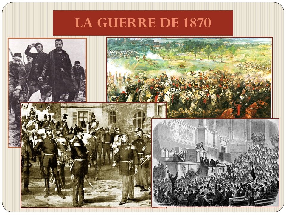 LA GUERRE DE 1870