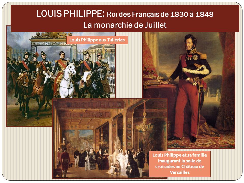 Louis Philippe aux Tuileries
