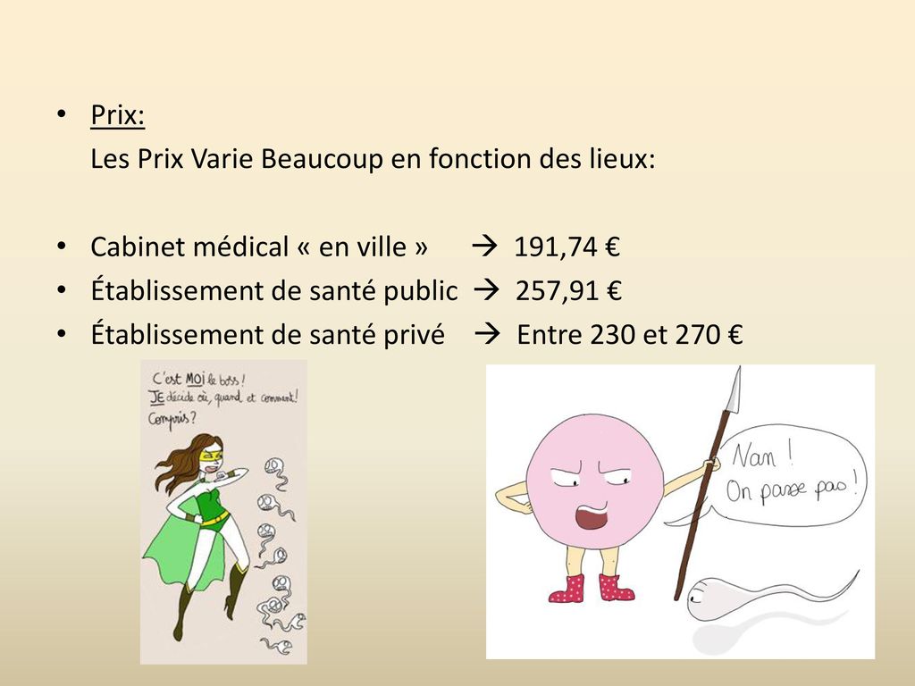 Prix: Les Prix Varie Beaucoup en fonction des lieux: Cabinet médical « en ville »  191,74 €