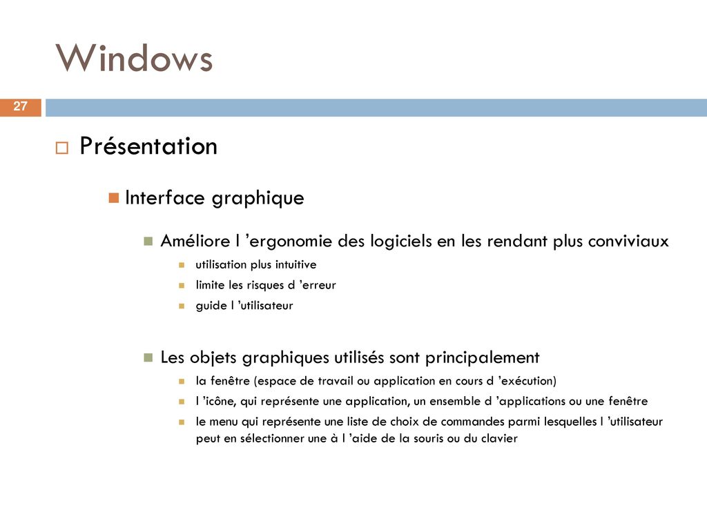Windows Présentation Interface graphique