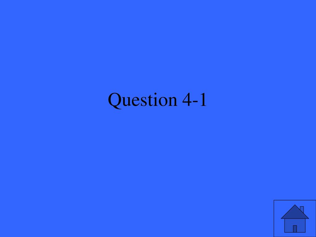 Question 4-1