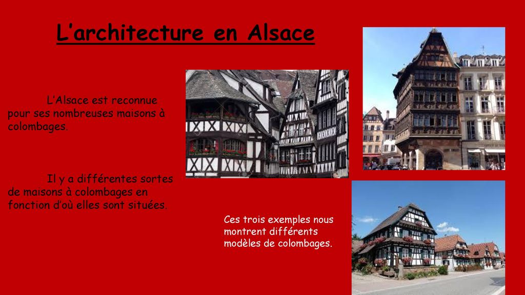 L’architecture en Alsace