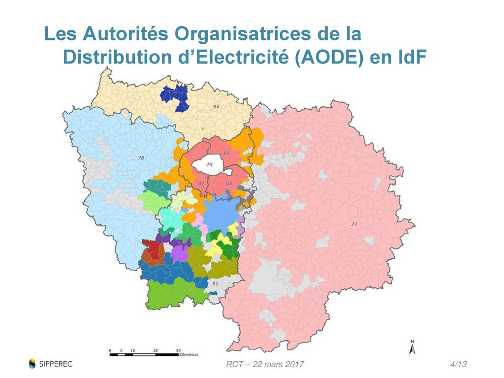 Les Autorités Organisatrices de la Distribution d’Electricité (AODE) en IdF
