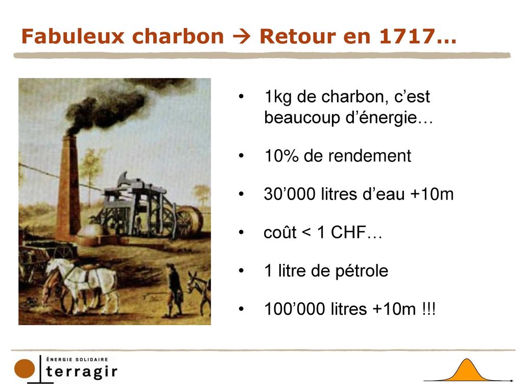 Fabuleux charbon  Retour en 1717…