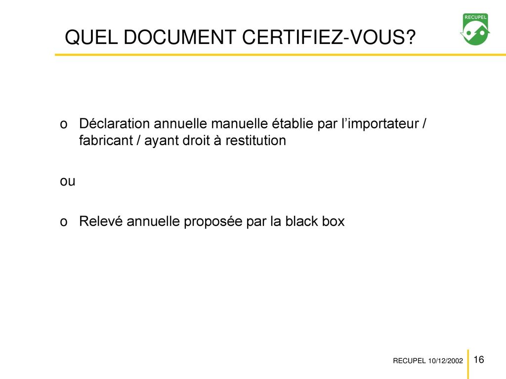 Le recyclage des appareils électriques et électroniques prend forme ...