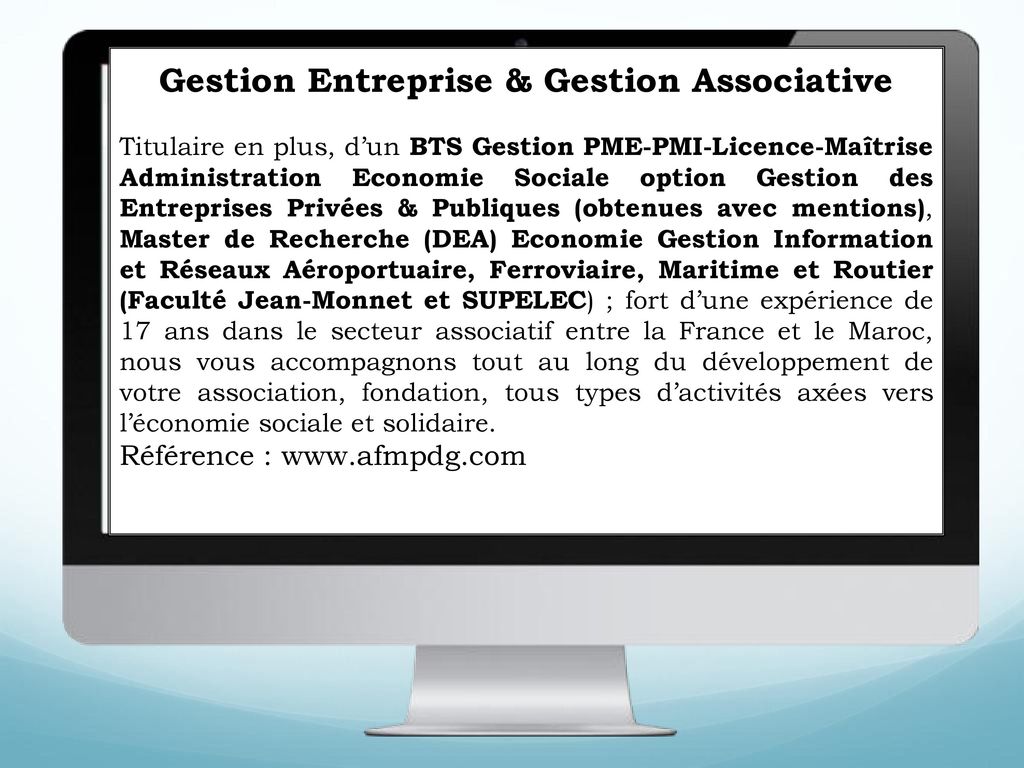 Gestion Entreprise & Gestion Associative