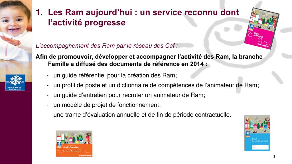 Les Ram aujourd’hui : un service reconnu dont l’activité progresse