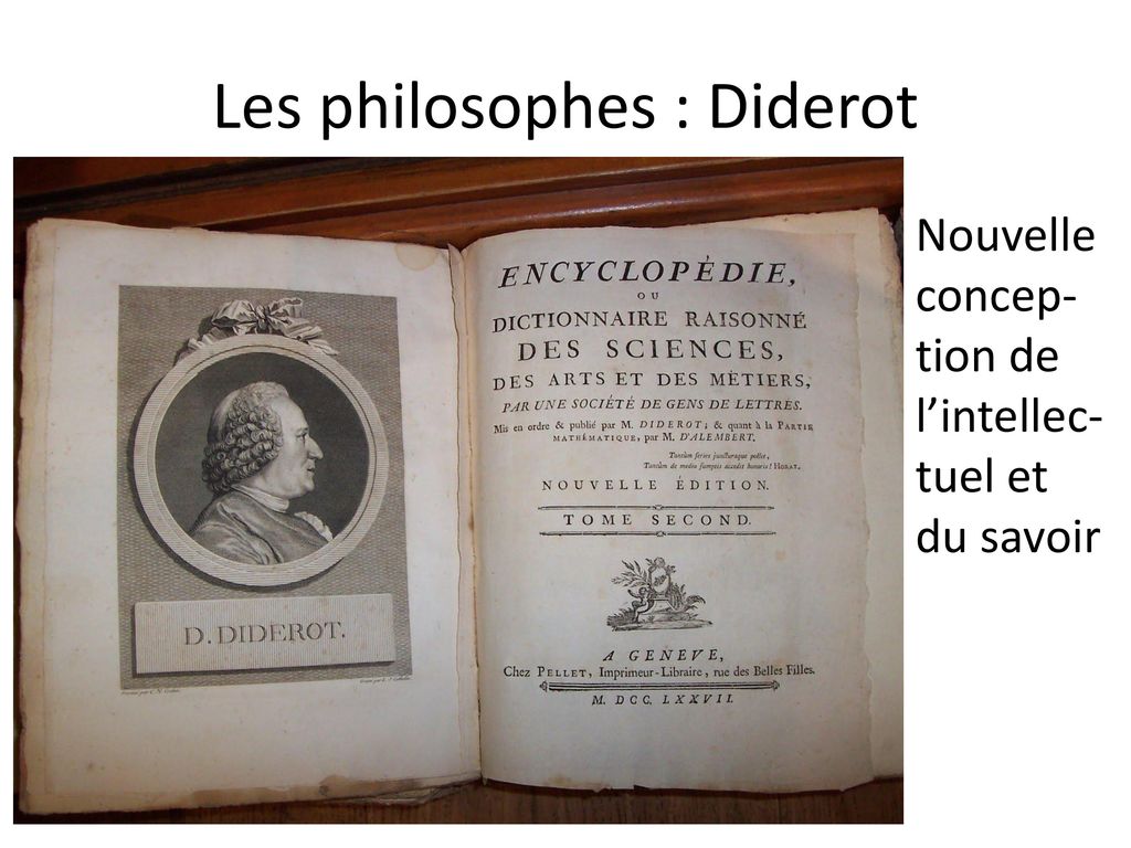 Les philosophes : Diderot
