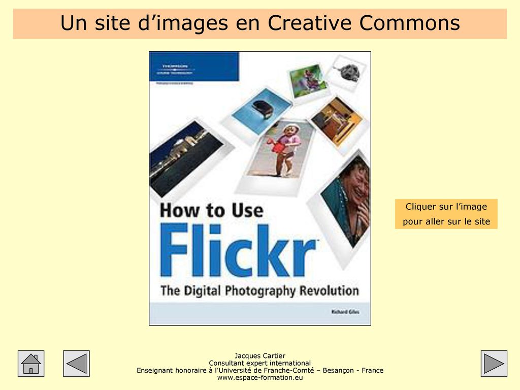 Un site d’images en Creative Commons
