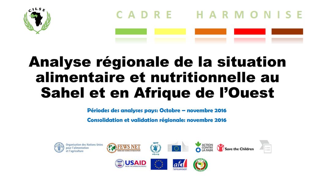 Analyse régionale de la situation alimentaire et nutritionnelle au Sahel et en Afrique de l’Ouest