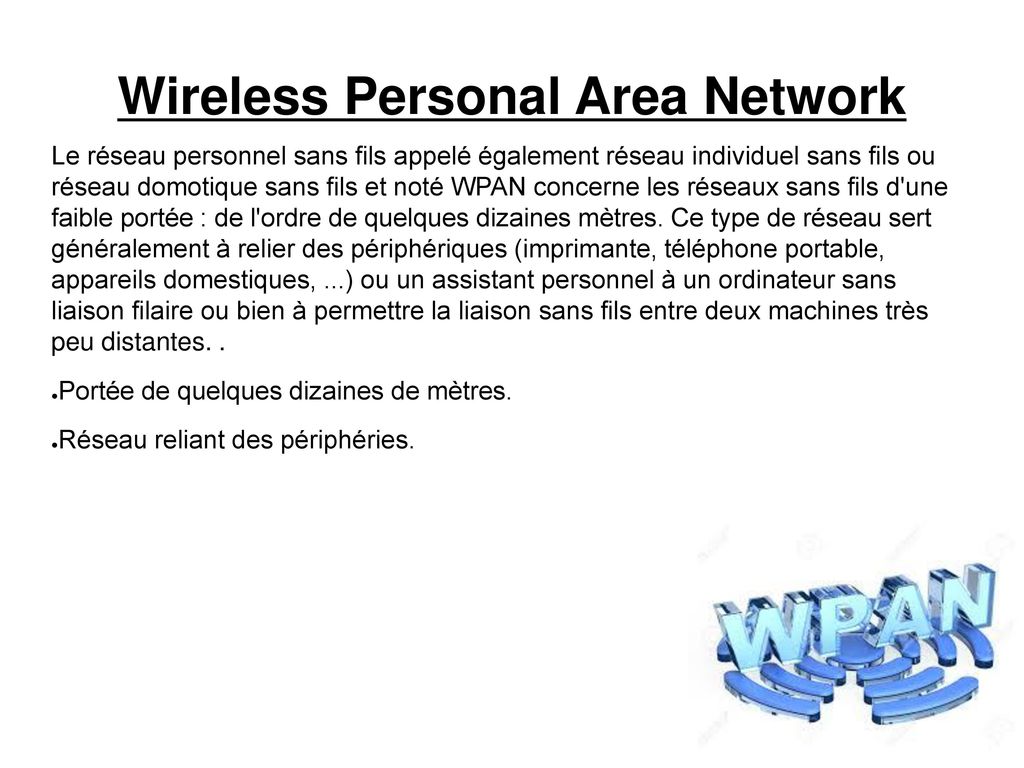 Wireless Personal Area Network