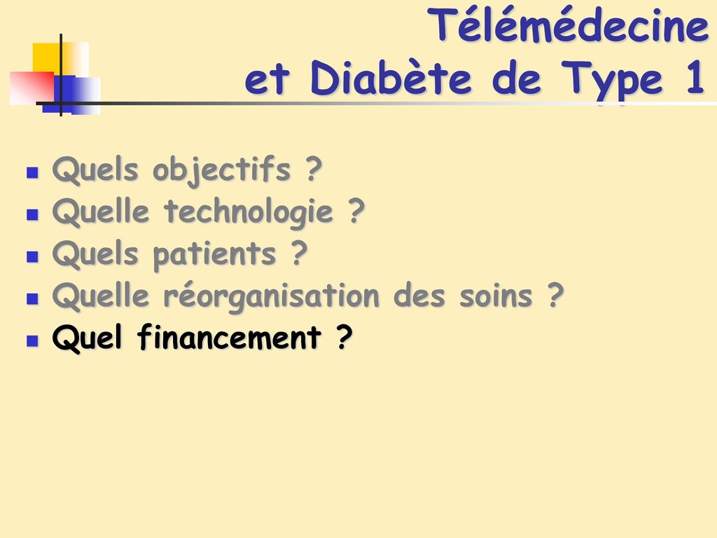 Télémédecine et Diabète de Type 1
