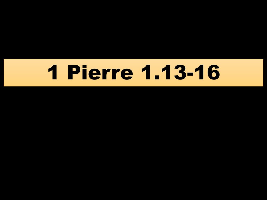 1 Pierre