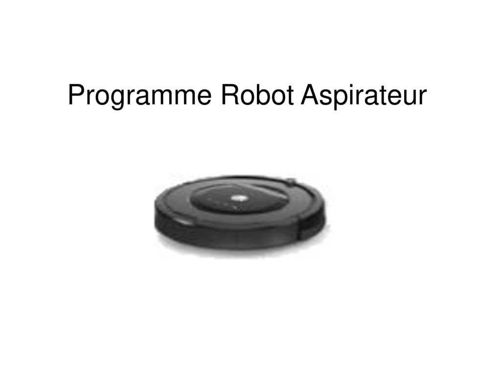 Programme Robot Aspirateur