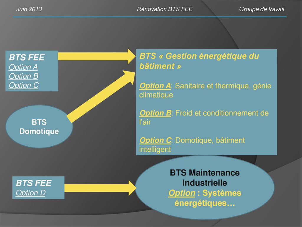 BTS Maintenance Industrielle Option : Systèmes énergétiques…