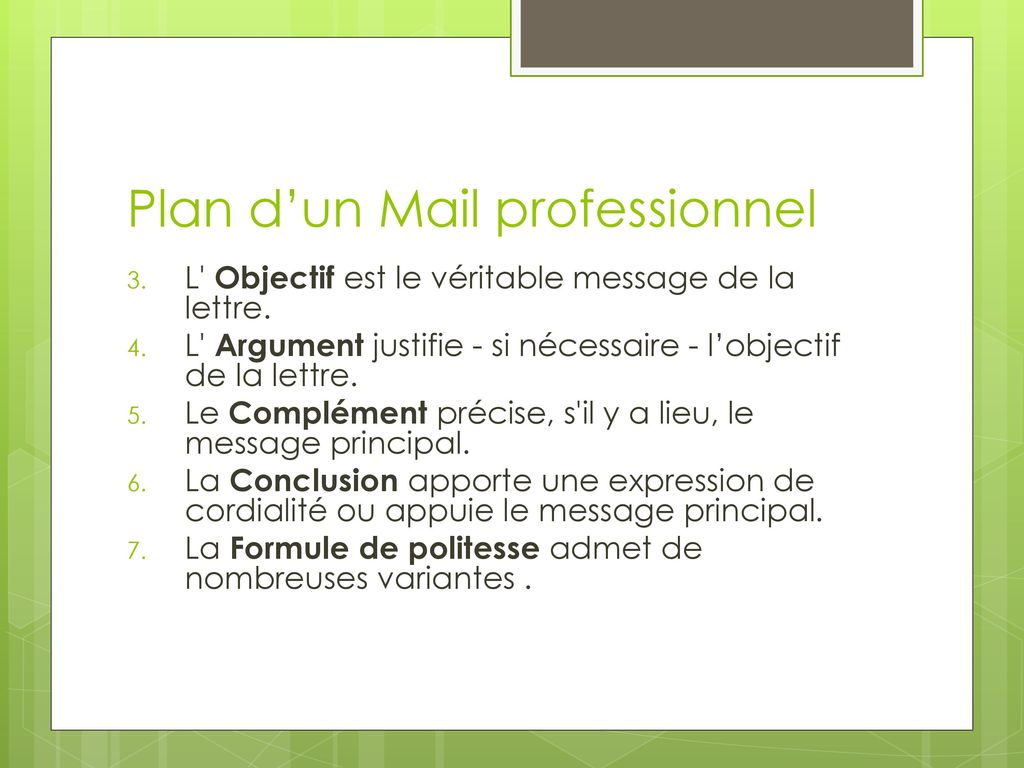 Découvrir 116+ Imagen Formule De Politesse Pour Un Mail Professionnel ...