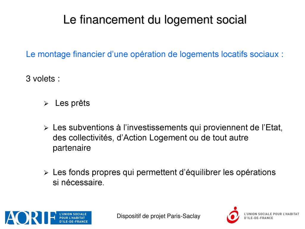 L’AORIF – L’Union Sociale Pour L’habitat D’Ile-de-France - Ppt Télécharger