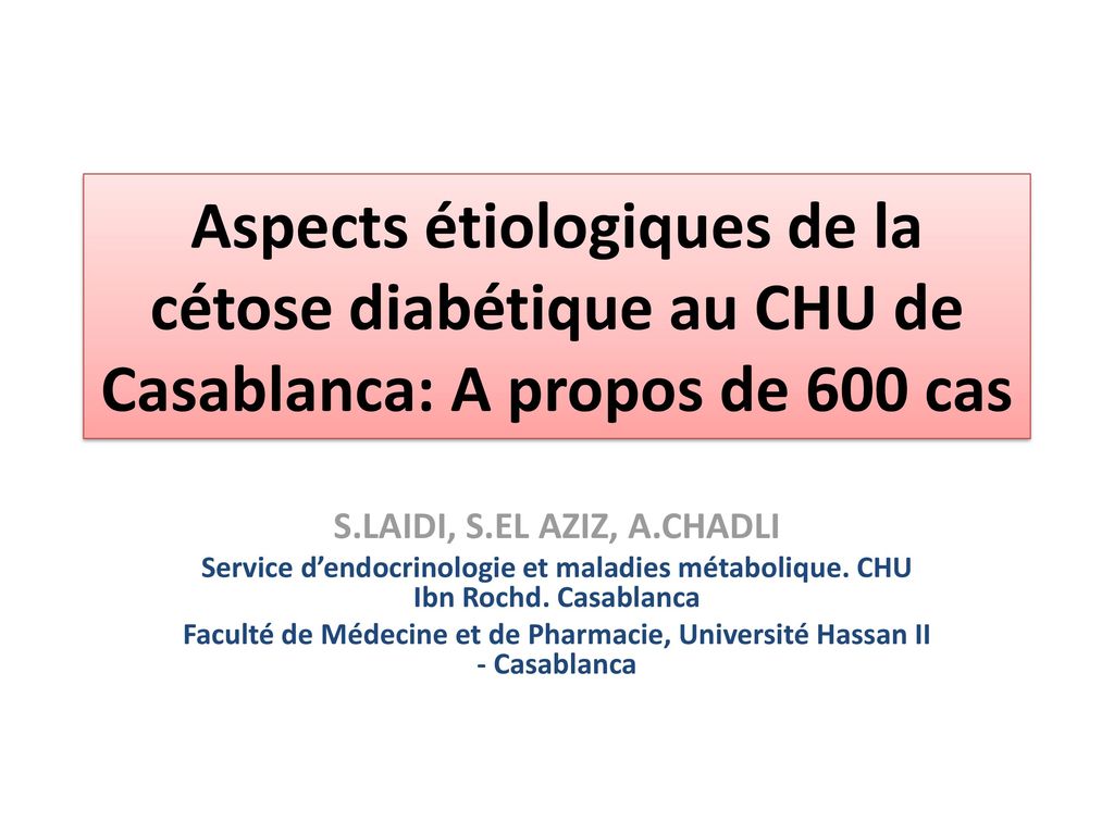 Faculté de Médecine et de Pharmacie, Université Hassan II - Casablanca