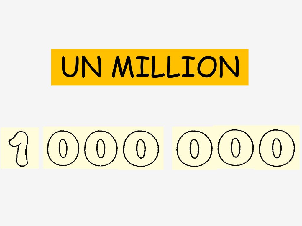 UN MILLION