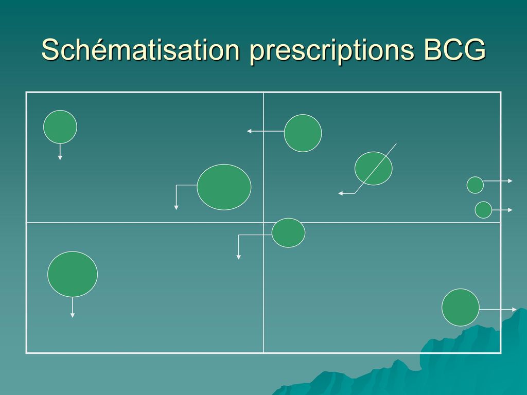 Schématisation prescriptions BCG