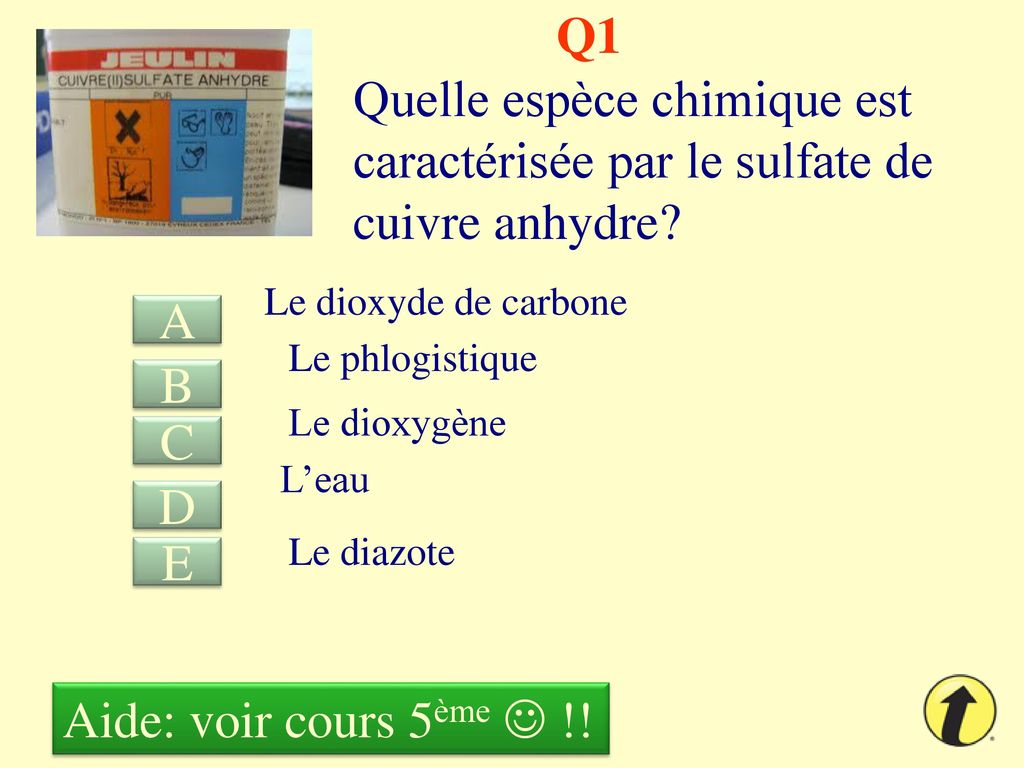 q03 Sulfate de cuivre anhydre