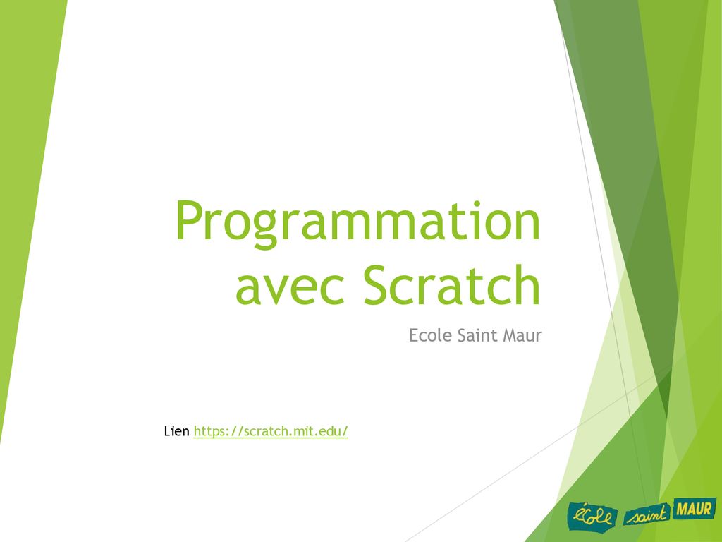Programmation avec Scratch
