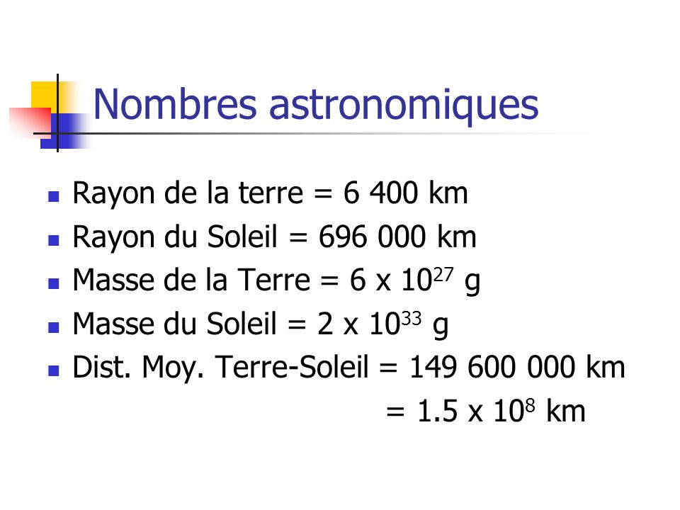 Nombres astronomiques