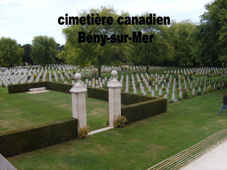 cimetière canadien Bény-sur-Mer