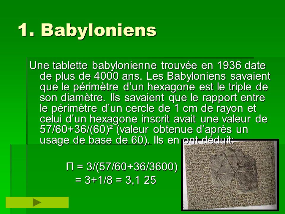 1. Babyloniens