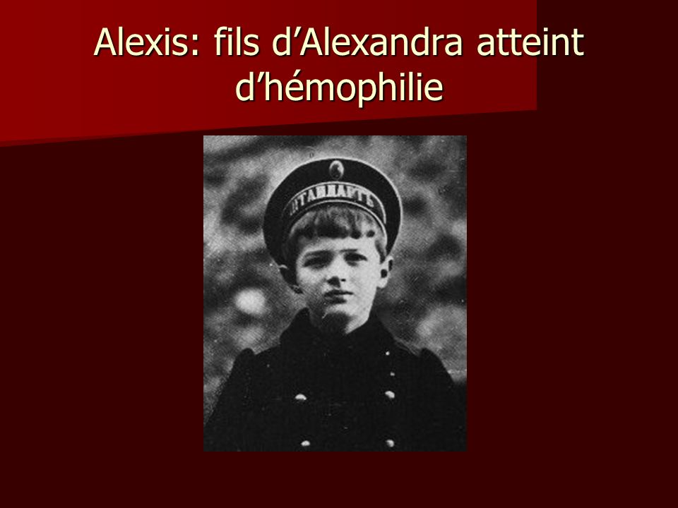 Alexis: fils d’Alexandra atteint d’hémophilie