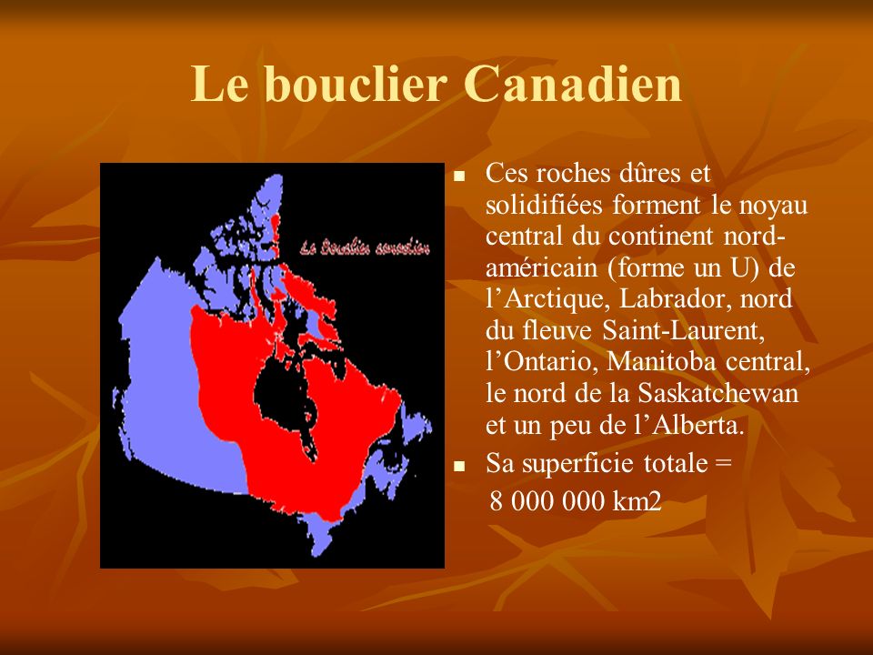 Le bouclier Canadien