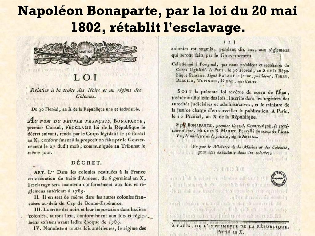 1642: Louis XIII autorise la déportation d'esclaves africains dans les colonies. Ce sera « la traite des noirs ». - ppt télécharger