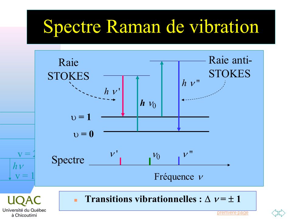 Spectre Raman de vibration