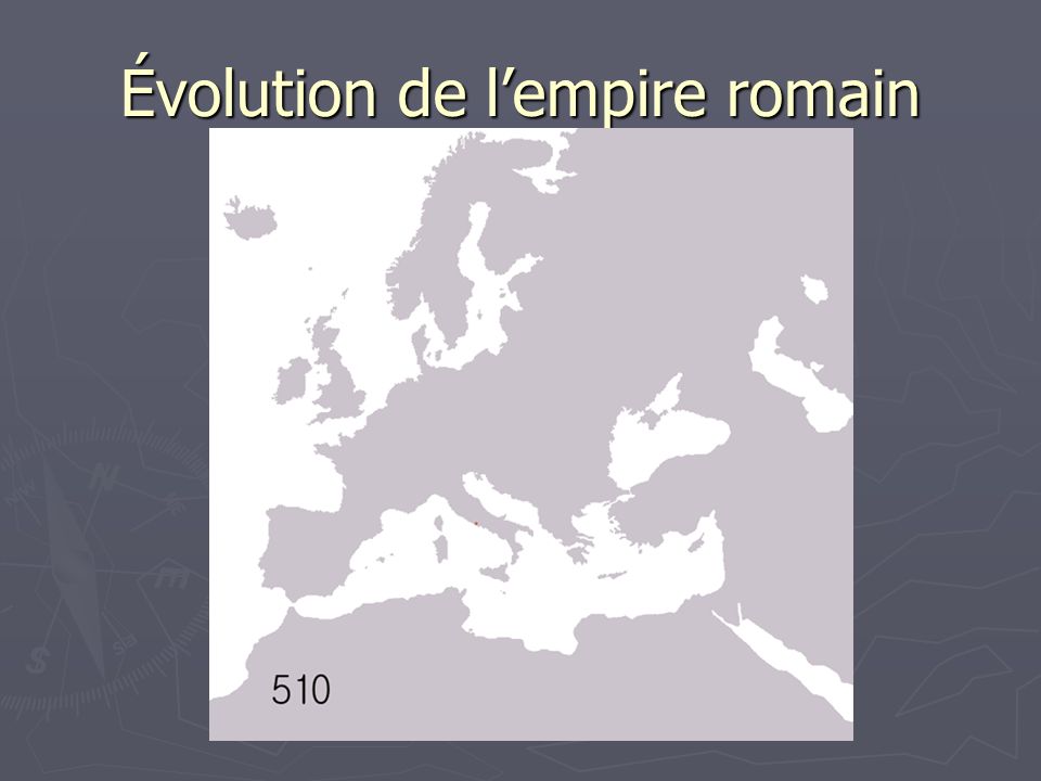 Évolution de l’empire romain