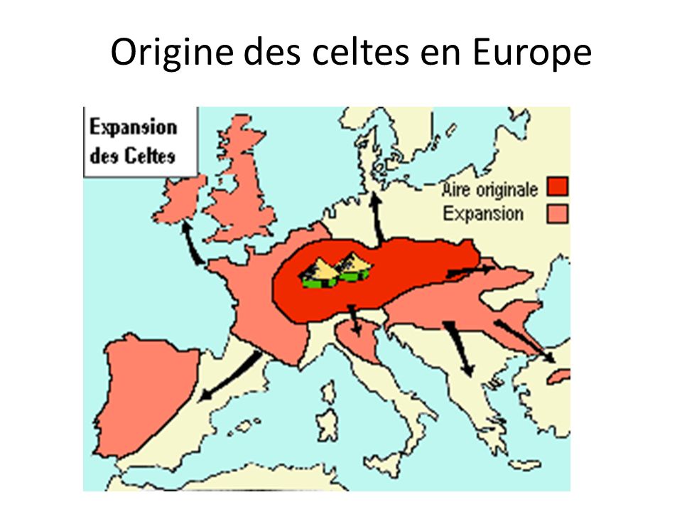 Origine des celtes en Europe