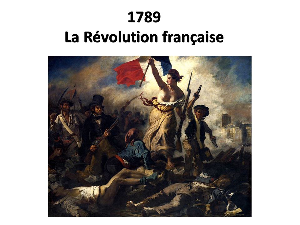 1789 La Révolution française