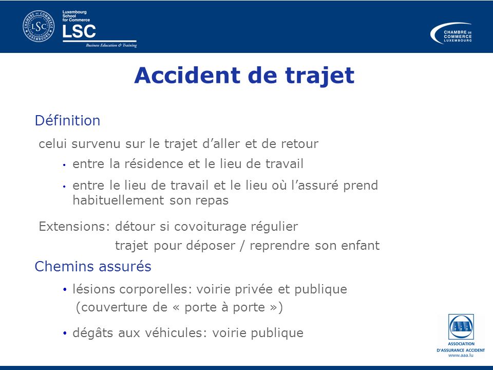 Association D Assurance Accident Ppt Telecharger