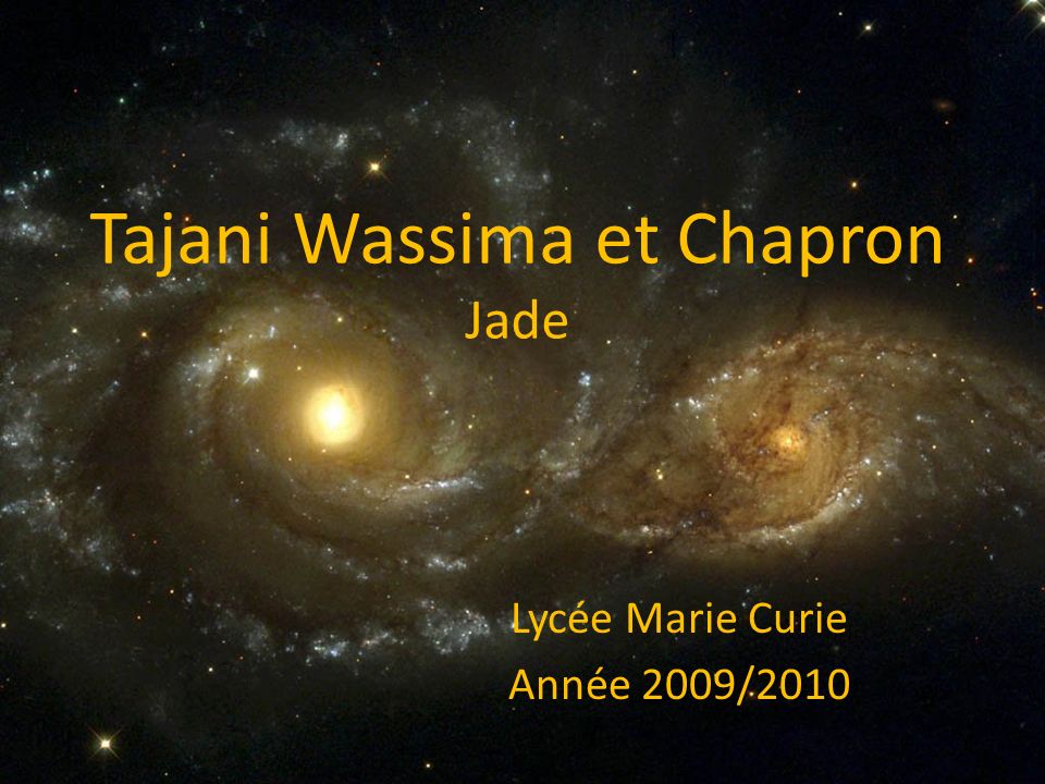 Tajani Wassima et Chapron Jade