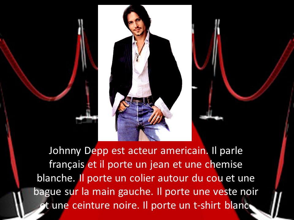 Johnny Depp est acteur americain